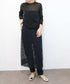 【GISELe4月号掲載】modern lace I-line skirt